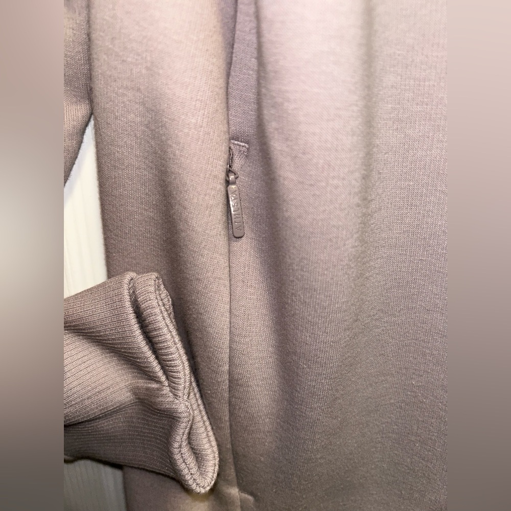 Athleta Cozy Karma Cowl Neck Dress In Mauve - Picture 4 of 8